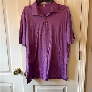 Peter Millar Purple Polo